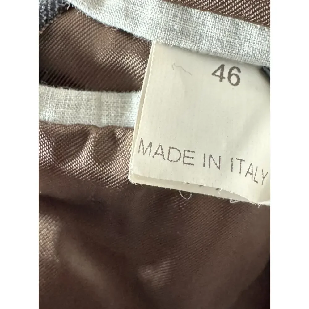 Brunello Cucinelli Charcoal Wool Unstructured Sportcoat Blazer 46 38R